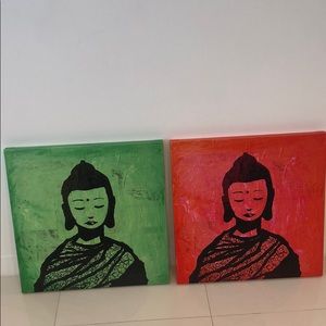 4-set canvas paintings Decorative Negotiable